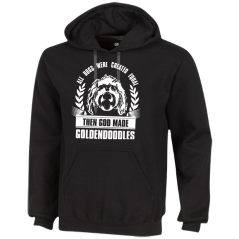 Then God Made Goldendoodles - Gildan Heavyweight Pullover Fleece