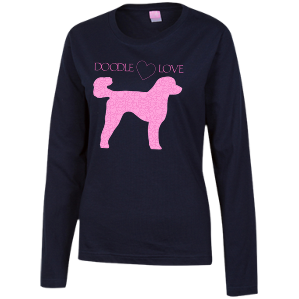 Doodle Love - Ladies Long Sleeve T-Shirt
