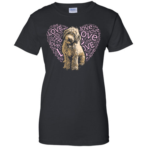 I Love Doodles - Gildan Ladies T-Shirt
