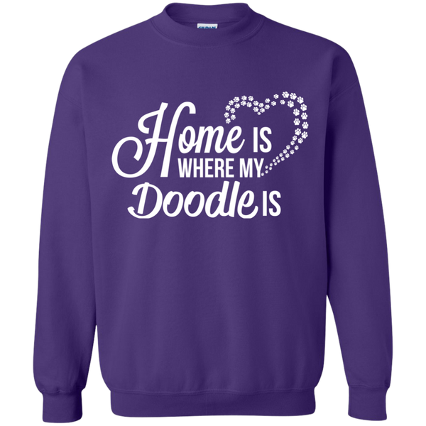 Home Is Where My Doodle Is - Gildan Sweatshirt