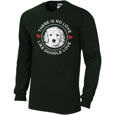 There is no Love Like Doodle Love - Gildan Long Sleeve