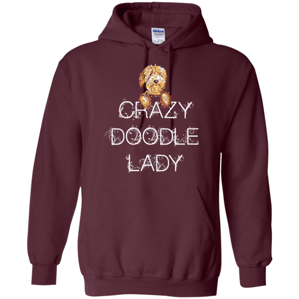 Crazy Doodle Lady - Gildan Hoodie