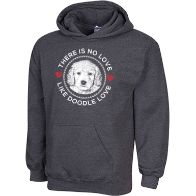 There is no Love Like Doodle Love - Gildan Hoodie