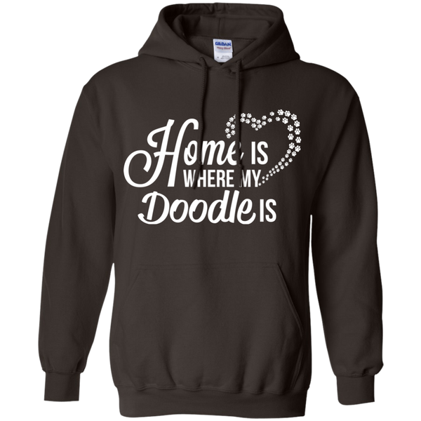 Home Is Where My Doodle Is - Gildan Hoodie