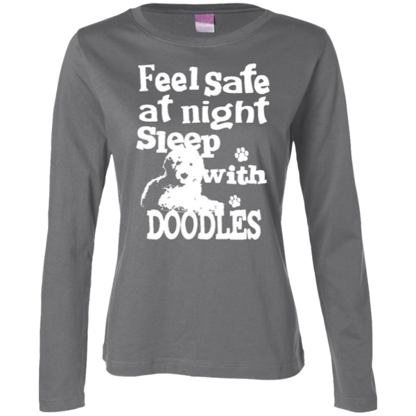 Feel Safe At Night - Ladies Long Sleeve T-Shirt