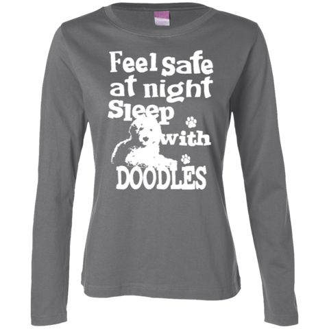 Feel Safe At Night - Ladies Long Sleeve T-Shirt