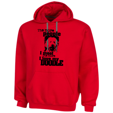 I Love My Doodle - Gildan Heavyweight Pullover Fleece