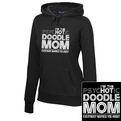 Hot Doodle Mom - Ladies Hooded Sweatshirt