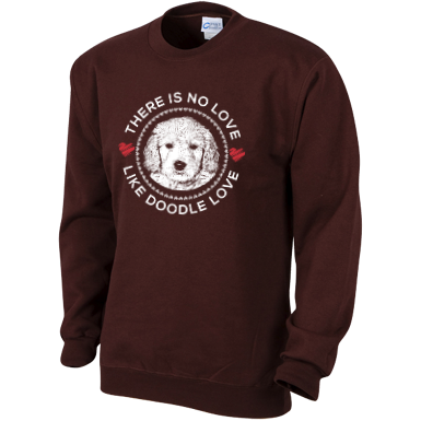 There is no Love Like Doodle Love - Gildan Sweatshirt