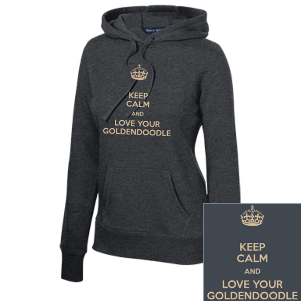 Keep Calm - Ladies Pullover Hooded Sweatshirt