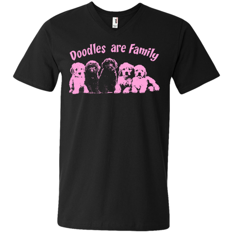 Doodles Are Family - Men's V-Neck