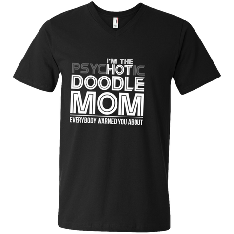Hot Doodle Mom - Men's V-Neck