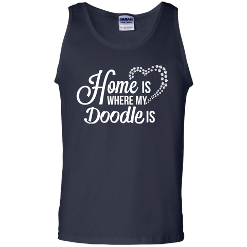Home Is Where My Doodle Is - Gildan Tank Top