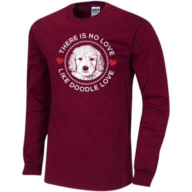 There is no Love Like Doodle Love - Gildan Long Sleeve