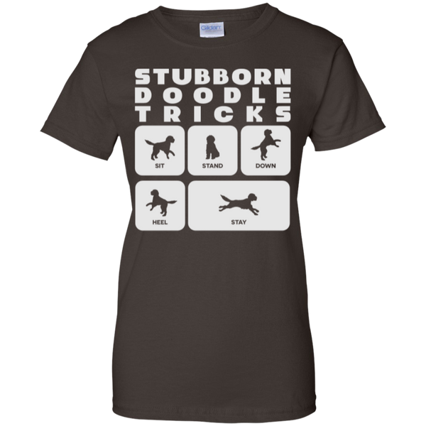Doodle Tricks - Gildan Ladies T-Shirt