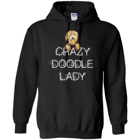 Crazy Doodle Lady - Gildan Hoodie