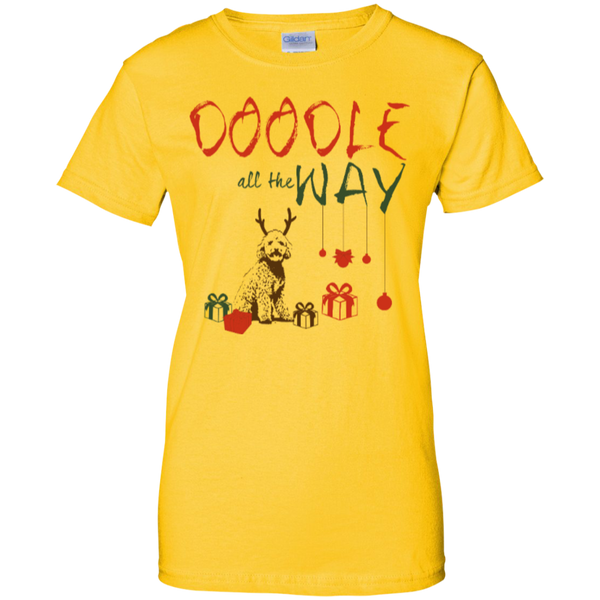 Doodle All The Way - Ladies T-Shirt