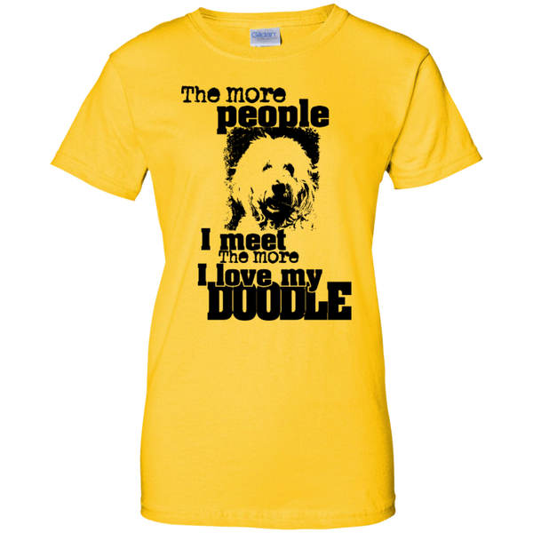 I Love My Doodle - Gildan Ladies T-Shirt