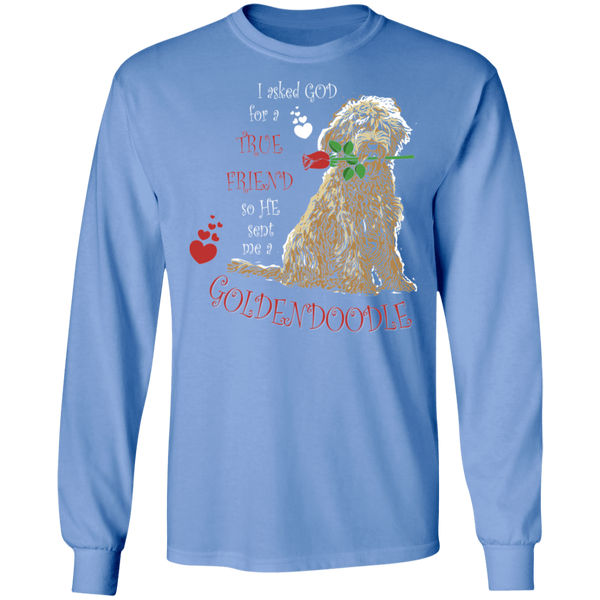 God Sent Me a Goldendoodle - Gildan Long Sleeve
