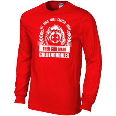 Then God Made Goldendoodles - Gildan Long Sleeve