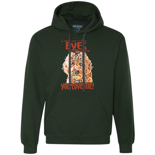 Look Me In The Eyes - Gildan Heavyweight Fleece Sweatshirt