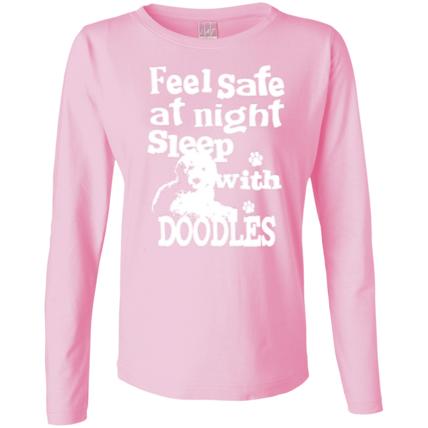 Feel Safe At Night - Ladies Long Sleeve T-Shirt