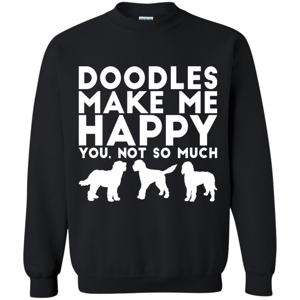Doodles Make Me Happy - Gildan Sweatshirt