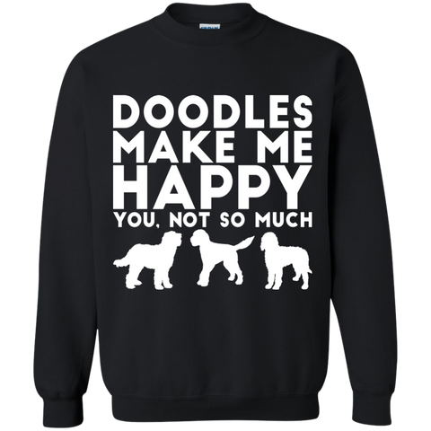 Doodles Make Me Happy - Gildan Sweatshirt