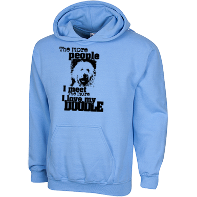 I Love My Doodle - Gildan Hoodie