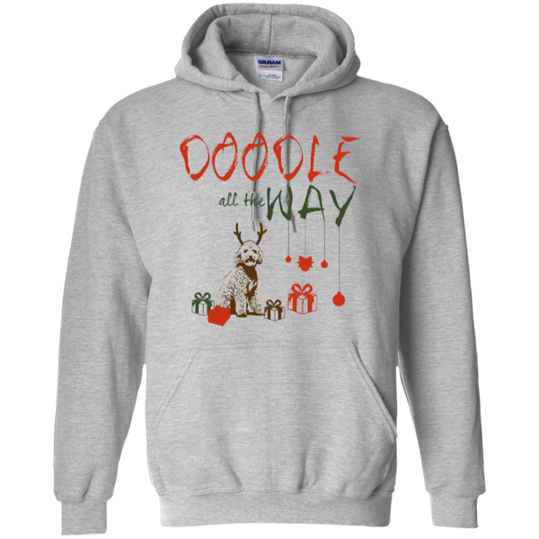 Doodle All The Way - Gildan Hoodie
