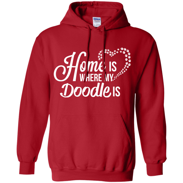 Home Is Where My Doodle Is - Gildan Hoodie