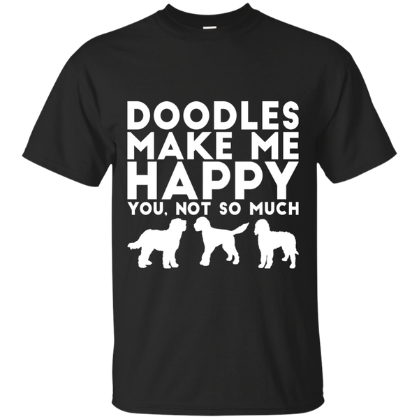 Doodles Make Me Happy - Gildan T-Shirt