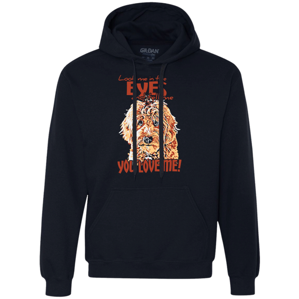 Look Me In The Eyes - Gildan Heavyweight Fleece Sweatshirt