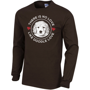 There is no Love Like Doodle Love - Gildan Long Sleeve