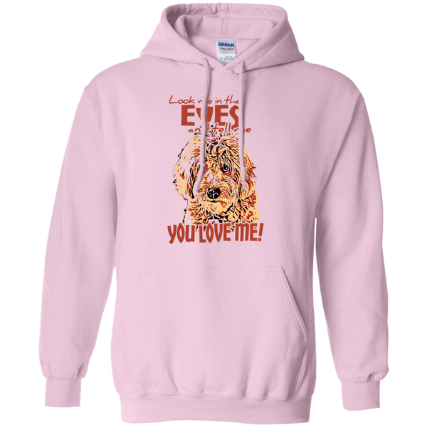 Look Me In The Eyes - Gildan Hoodie