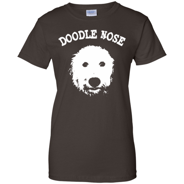 Doodle Nose - Gildan Ladies T-Shirt