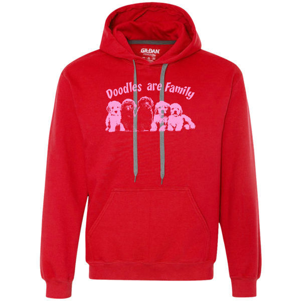 Doodles Are Family - Gildan Heavyweight Fleece Sweatshirt