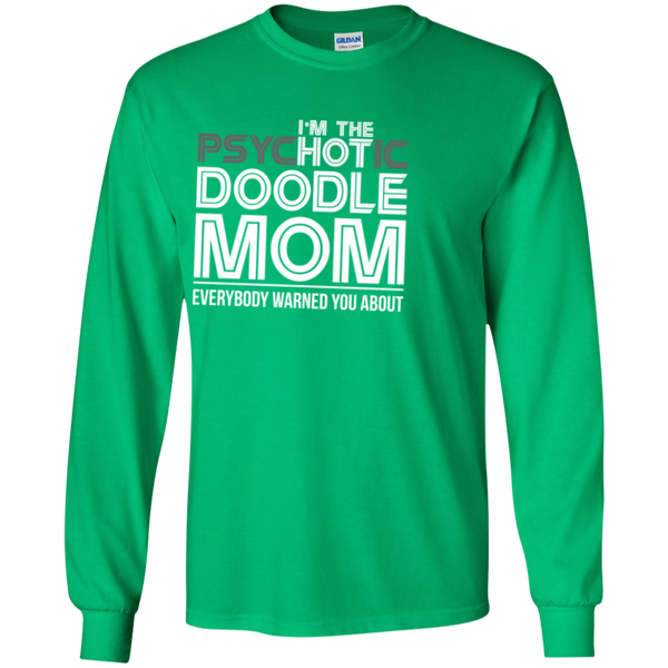 Hot Doodle Mom - Gildan Long Sleeve