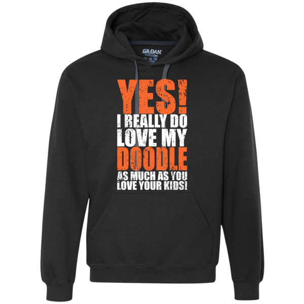 Really Love My Doodle - Gildan Heavyweight Sweatshirt