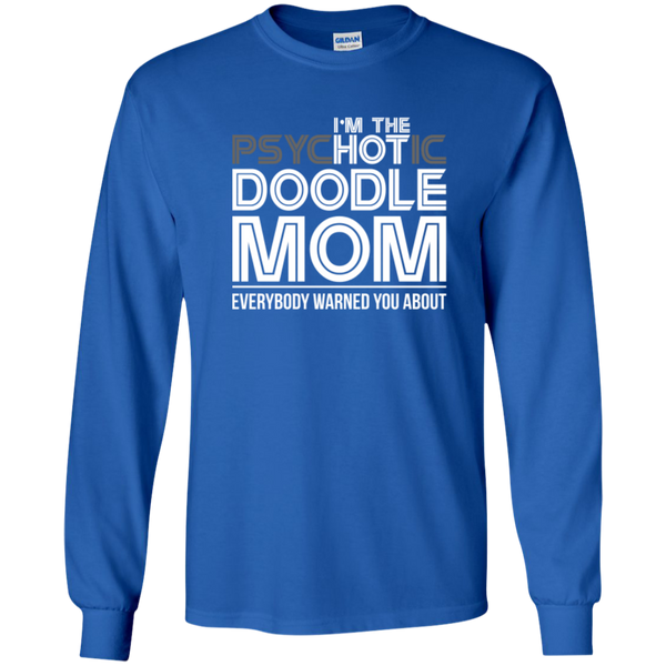 Hot Doodle Mom - Gildan Long Sleeve