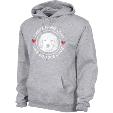 There is no Love Like Doodle Love - Gildan Hoodie