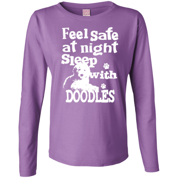 Feel Safe At Night - Ladies Long Sleeve T-Shirt