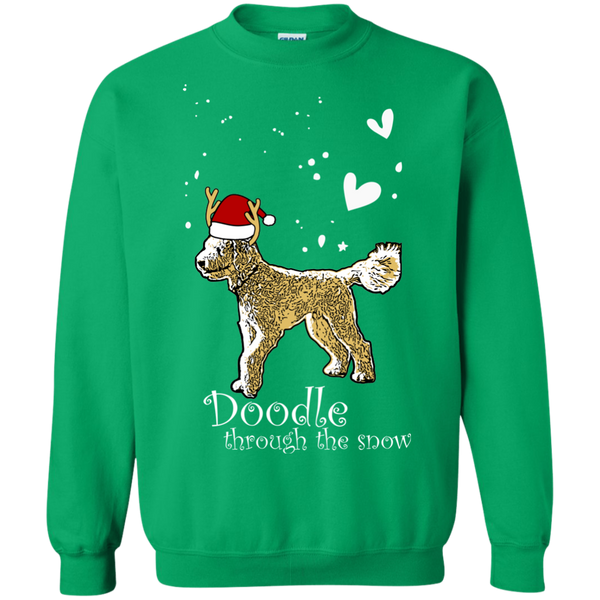 Doodle Through The Snow - Gildan Sweatshirt