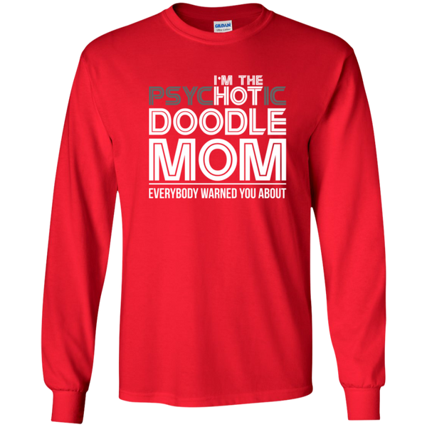 Hot Doodle Mom - Gildan Long Sleeve
