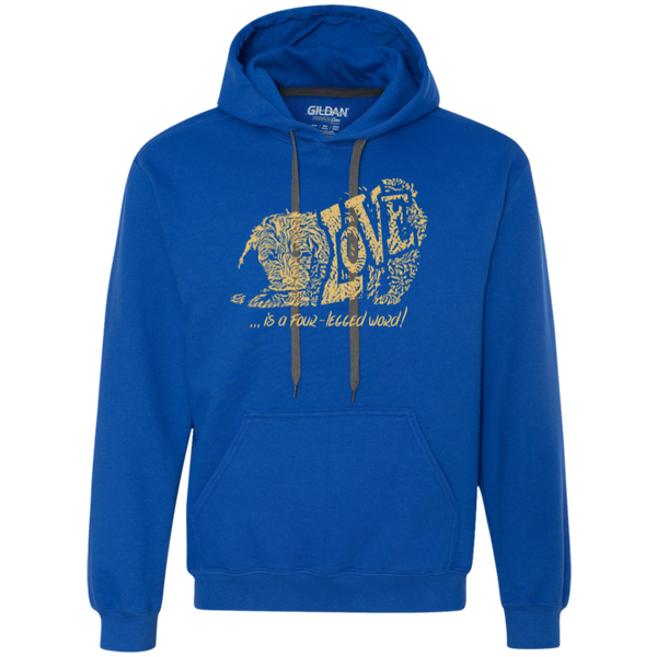 Love Is a Four Legged Word - Gildan Heavyweight Fleece Sweatshirt