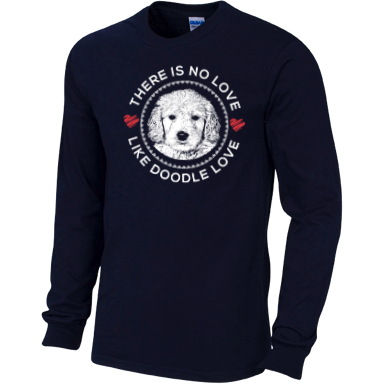 There is no Love Like Doodle Love - Gildan Long Sleeve
