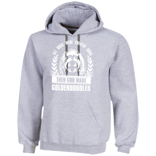 Then God Made Goldendoodles - Gildan Heavyweight Pullover Fleece