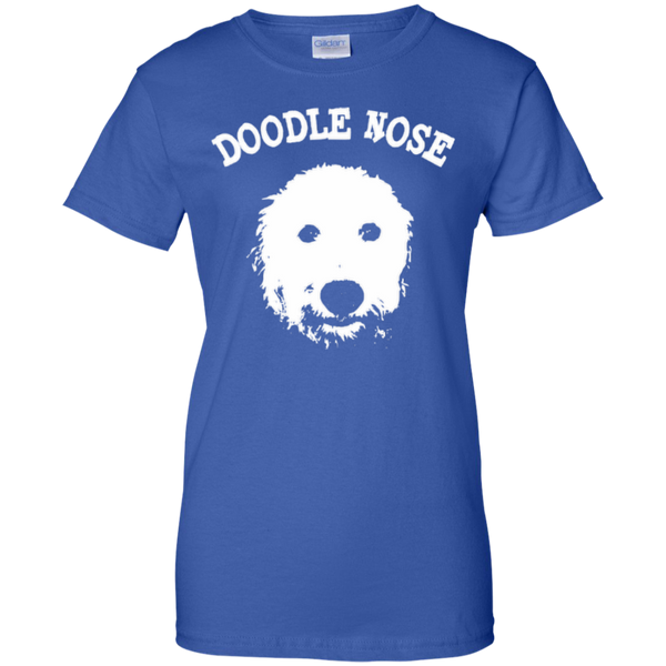 Doodle Nose - Gildan Ladies T-Shirt
