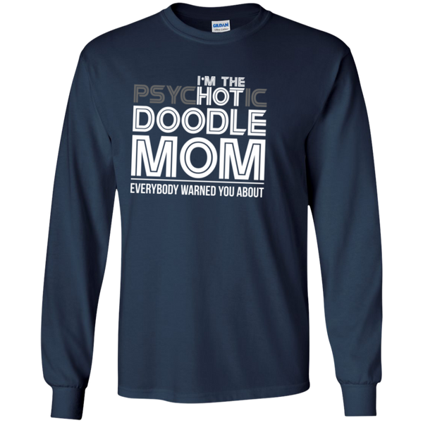 Hot Doodle Mom - Gildan Long Sleeve