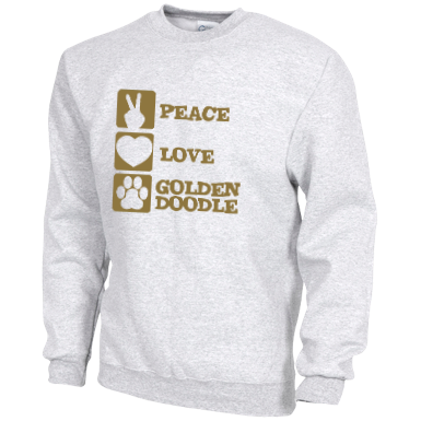 Peace Love Goldendoodle - Gildan Sweatshirt